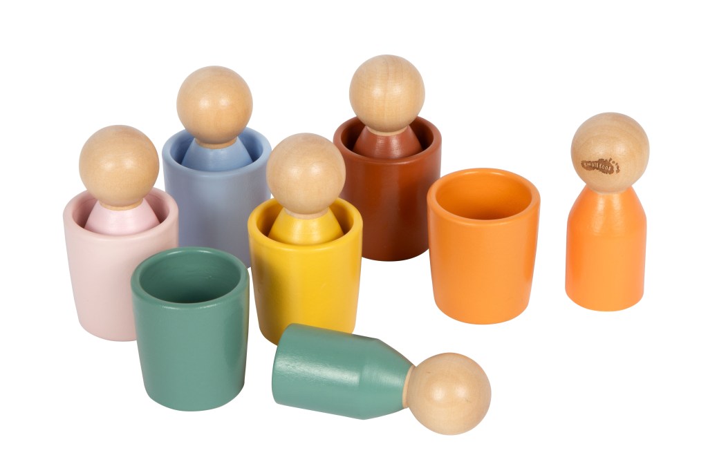 Montessori sortirni set- Mavrični prijatelji