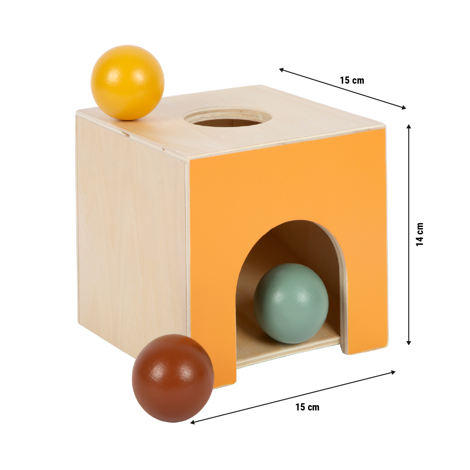 Montessori škatla z žogico - slika 4