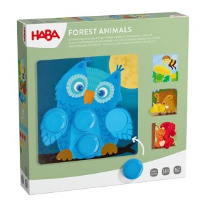 HABA - GOZDNE ŽIVALI (lesena igra ujemanja)